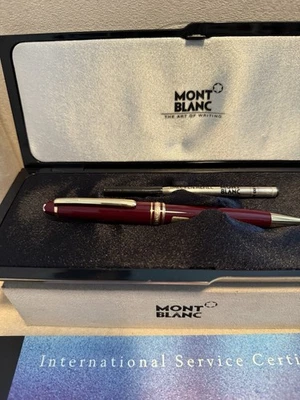 Bolígrafo MontBlanc Bordeaux Meisterstruck, 164, dorado/rojo, W. Alemania 🇩🇪 Foto 1 de 4