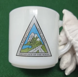 Vtg US Naval Station Coffee Mug Cup Closed Military Base Adak, Alaska -Federal - Picture 1 of 14