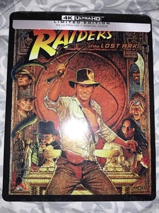 Indiana Jones: Raiders of the Lost Ark 4k steelbook RARE unopened Best Buy - Picture 1 of 2