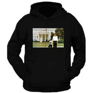 Pablo Escobar With His Son in The White House USA T-Shirt Hoodie - Bild 1 von 3