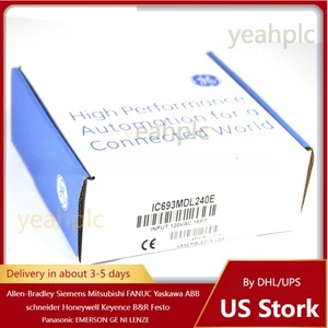 NEW GE FANUC INPUT MODULE IC693MDL240E US STOCK - Picture 1 of 5