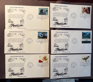 #3105a-o Endangered Species FDC on 15 Aristocrat cachet covers - Picture 1 of 3