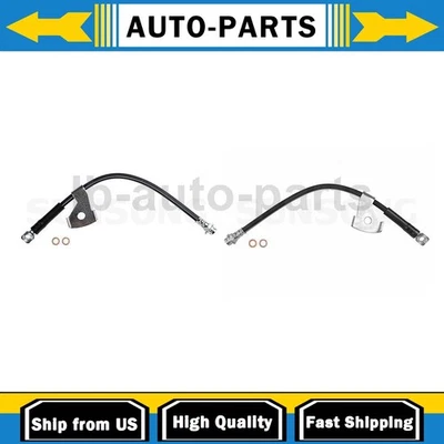 2x Brake Hose Line Front For 1980-1981 Cadillac Seville 6.0L - Image 1 of 4