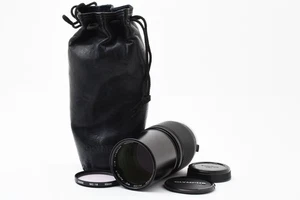 OLYMPUS OM-SYSTEM ZUIKO MC AUTO-T 200mm f/4 MF Lens w/ Case [Exc++] [DDP US] - Picture 1 of 13