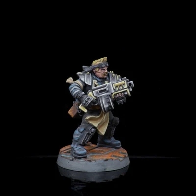 Pro Painted Necromunda Orlock Ganger - Image 1 of 4