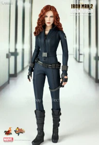 Figura de acción Hot Toys Mms124 1/6 Iron Man 2 Black Widow en stock - Imagen 1 de 9