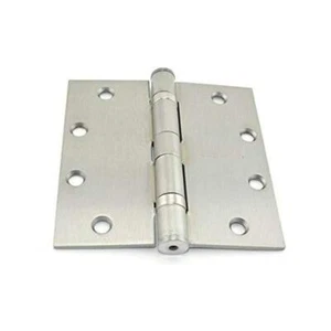 STANLEY FBB179 5X5 26D STL Door Hinge Satin Chrome Box of 1 Steel 5" Height - Picture 1 of 1