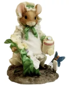 Vintage Mouse Tales “Mary Mary Quite Contrary” Priscilla Hillman Enesco 160628 - Picture 1 of 4