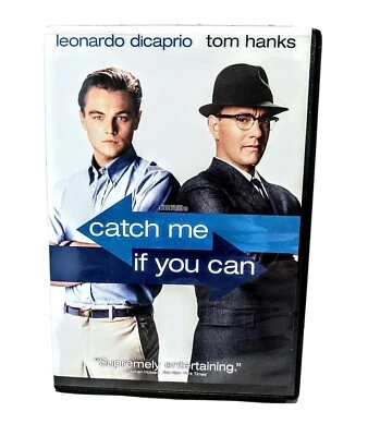 Catch me if you can DVD 2002 Movie Leonardo DiCaprio Tom Hanks Steven Spielberg - Image 1 of 4