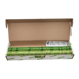 Lot of 50 Wago 2004-1207 TOPJOBS Ground Terminal Block 2-Position 6.2mm DIN Rail - Picture 1 of 6