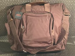 Duffel by HOBO International – Milano – Brown Nylon & Leather - Picture 1 of 8