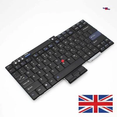 IBM THINKPAD T60 T61 R60 R61 T400 39T0953 Keyboard MW89-UI English Qwerty T0983 - Image 1 of 4