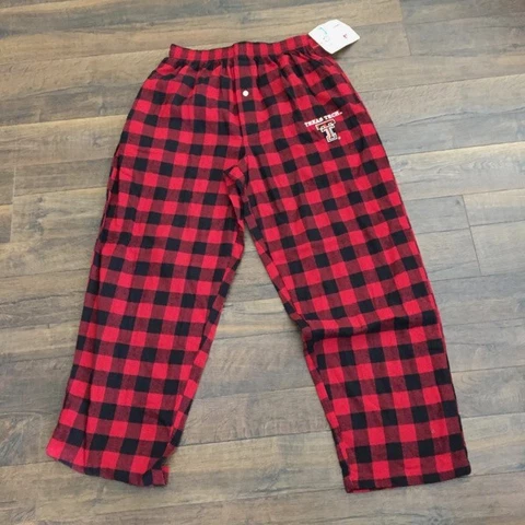 NCAA TEXAS TECH, men's pajama Pants,  SMALL Cover