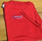 Seaswept Cornwall Medium Red T-Shirt With Pednevounder Backing