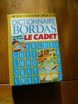  Dictionnaire BORDAS LE CADET 1989 - MARCEL DIDIER - A partir de 7 ans - Photo 1/3