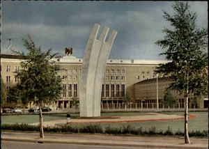 BERLÍN Tempelhof monumento puente aéreo postal postal sin usar, postal - Imagen 1 de 2