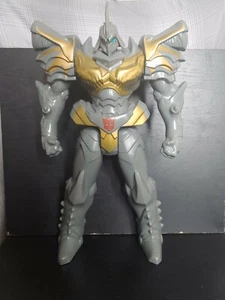 Transformers Age of Extinction GRIMLOCK 16in Action Figure Gray/Gold Hasbro 2013 - Picture 1 of 6