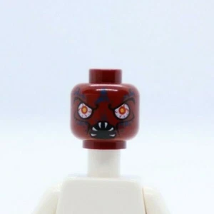 HEAD -Bloodshot Eyes White Fangs Squid Warrior Atlantis LEGO® Minifigure Part - Picture 1 of 1