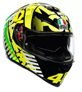 Full face helmet Agv K3 sv pinlock Valentino Rossi Tribe 46 helmet helmets - Picture 1 of 3