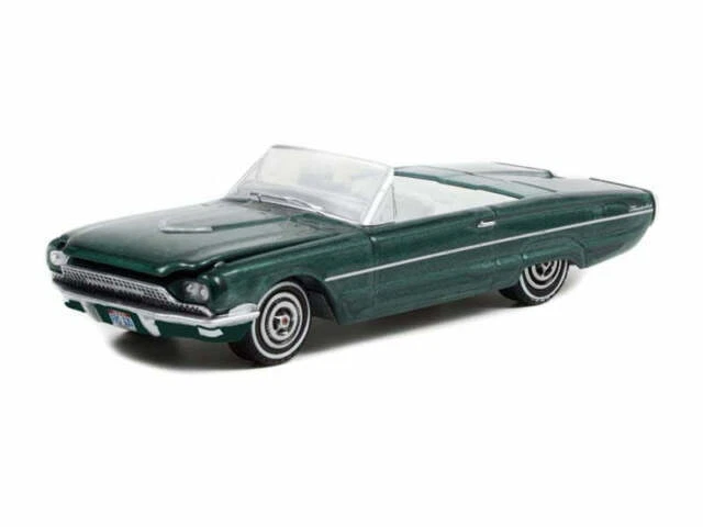 Greenlight 44940-E 1:64 1966 Ford Thunderbird Convertible Car - Black