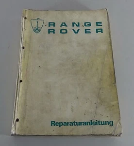 Manual De Taller / Manual De Reparación Range Rover Año 1977 - Imagen 1 de 4