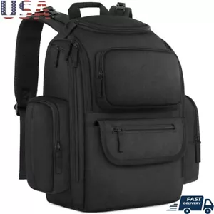 Diaper Bag Backpack Travel Baby Bag W/ Insulated Pockets & Stroller Straps New - Picture 1 of 10