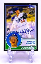 WALKER BUEHLER 2018 Topps #83A-WU '83 TOPPS AUTOGRAPHS BLACK /99 ROOKIE CARD RC