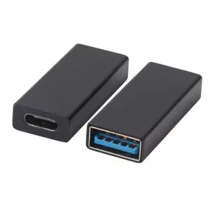 2pc USB Type C 3.1 Female to 3.0 A Female Data Sync Charging Adapter Connector - Picture 1 of 11