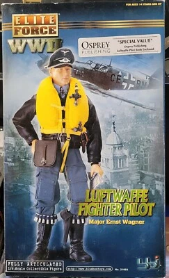 BBI Elite Force WWII Luftwaffe Fighter Pilot - Mayor Ernst Wagner (NUEVO EN CAJA) Foto 1 de 4
