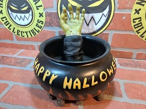 Gemmy Happy Halloween Witch Hand Cauldron Sound Works Hand Doesn't - Picture 1 of 3