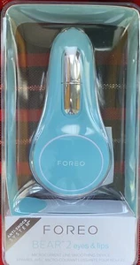 Foreo Bear 2 Artic Blue Eyes And Lips Microcurrent Line Smoothing Device - Picture 1 of 4