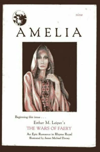 AMELIA Literary Journal 1987 Leiper Levi Finney Turino Burgess Feinstein Pitkin - Picture 1 of 4