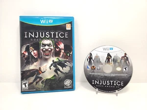 Injustice: Gods Among Us (Nintendo Wii U, 2013) No Manual TESTED - Picture 1 of 4