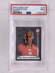 2009 Panini Foot France Pierre-Emerick Aubameyang ROOKIE RC PSA 9 - POP 5 - Bild 1 von 2
