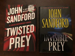 Lot of 2 John Sandford Prey Detective Thrillers Lucas Davenport HC Good - Bild 1 von 4