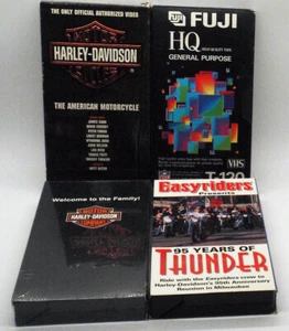 4 VHS EASYRIDERS 95 YEARS OF THUNDER HARLEY-DAVIDSON American Motorcycle WELCOME - Bild 1 von 8
