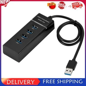 4 Port USB 3.0 Hub Super Speed 5Gbps Converter Cable Adapter for Laptop PC - Picture 1 of 12