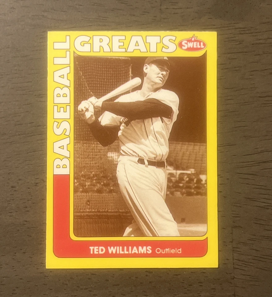 1991 SWELL BASEBALL GREATS  #1-100 NM COMPLETE YOUR SET FREE SHIPPING - Image 1 of 1