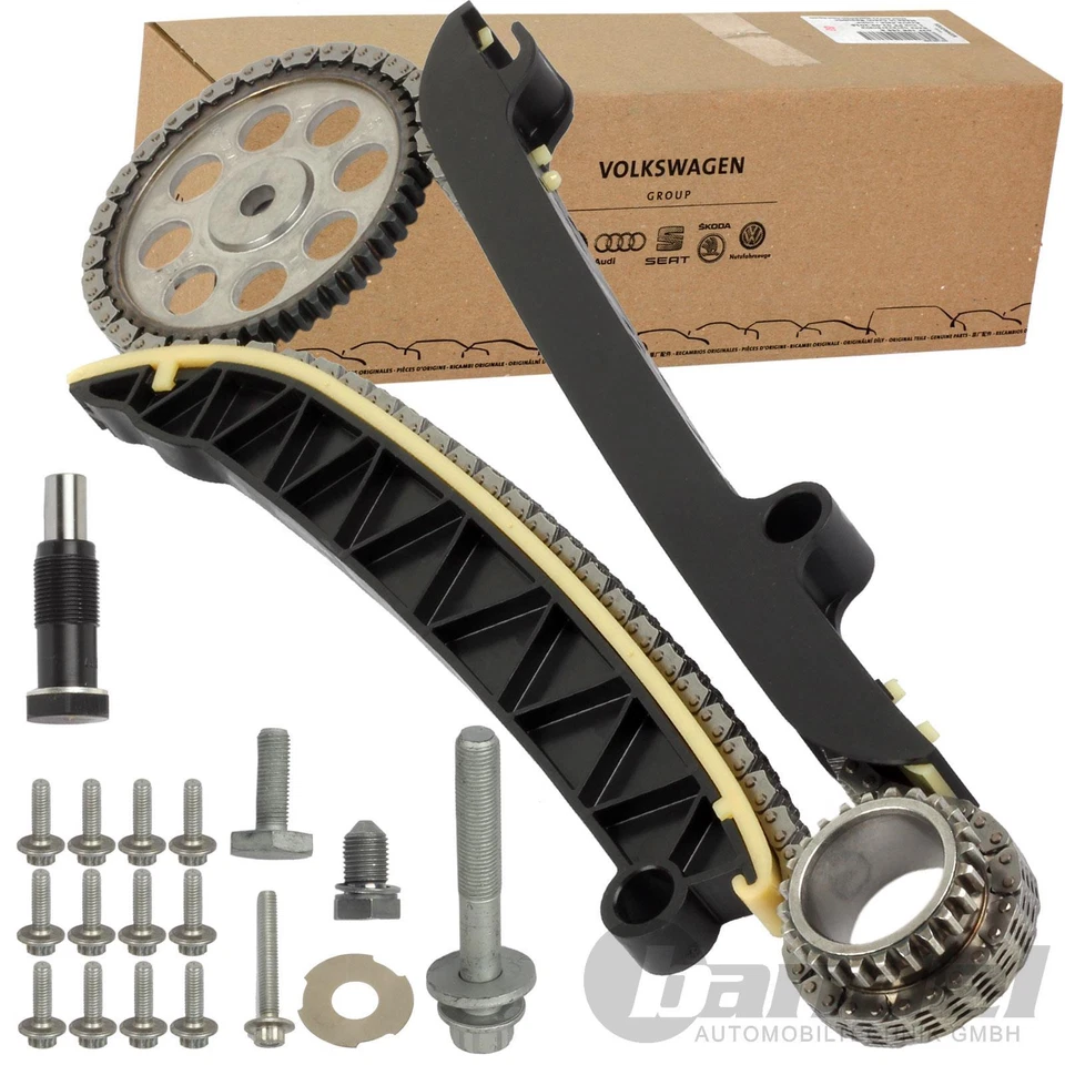 ORIGINAL VW STEUERKETTENSATZ für AUDI A1 A3 POLO 6R GOLF PLUS 6 TOURAN 1.2 TSI - Bild 1 von 1