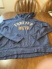 New York Mets Tailgate Women's Faded Mets Forever Pullover Hoodie Size Medium