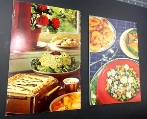 VTG. Cookbooks, Velvet Touch 50 pgs. and 500 Delicious Salad Recipes 48 pgs. jl - Picture 1 of 6