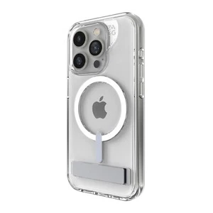 ZAGG Gear4 Crystal Palace Snap MagSafe Kickstand Case for iPhone 15 Pro - Clear - Picture 1 of 5