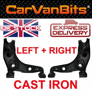 FOR MAZDA MX-5 MX5 NB 98-05 SUSPENSION CONTROL ARM WISHBONE FRONT AXLE LOWER X2 - Picture 1 of 11
