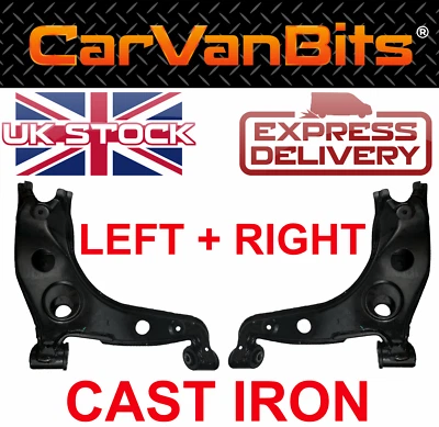 FOR MAZDA MX-5 MX5 NB 98-05 SUSPENSION CONTROL ARM WISHBONE FRONT AXLE LOWER X2 - Image 1 of 4