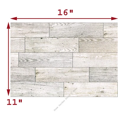 Reclaimed Wood Plank Vinyl Contact Paper Wallpaper Peel Stick Self Adhesive USA - Image 1 of 4