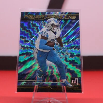 2021 Panini Donruss Power Formulas Insert PF1 D'Andre Swift - Image 1 of 2