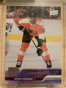 2023-24 Upper Deck Young Guns RC Rookie Card Adam Ginning #243