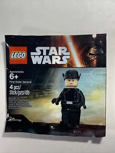 NEW First Order General LEGO Star Wars Minifigure Polybag 5004406 Retired - Picture 1 of 2