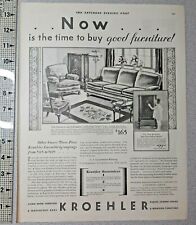 1931 kroehler furniture