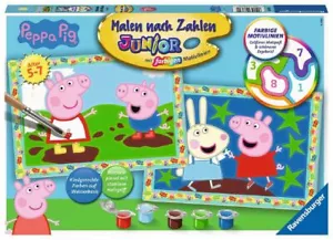 Ravensburger Dipingere con i Numeri Set da Pittura junior Peppa Pig | MnZ Set da Pittura da 5 anni - Foto 1 di 3